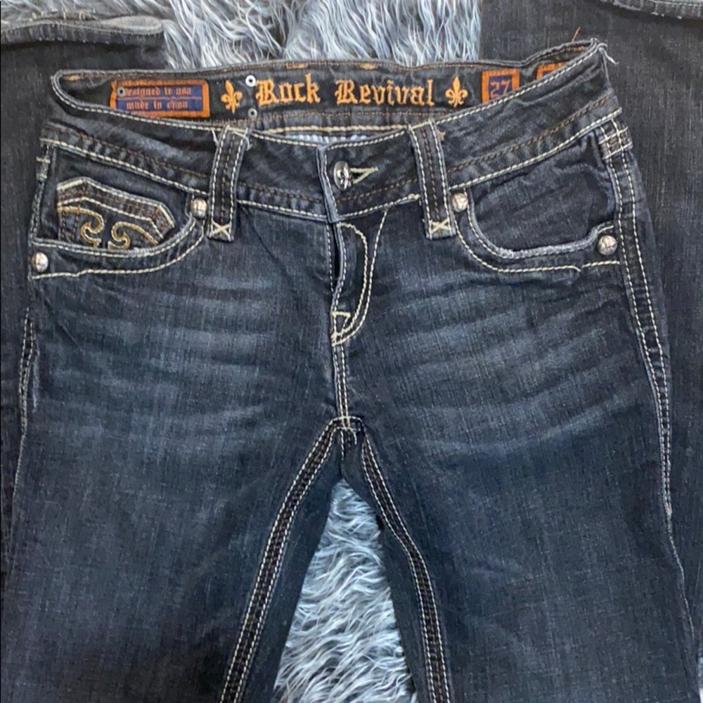 Rock revival “Debbie” straight leg